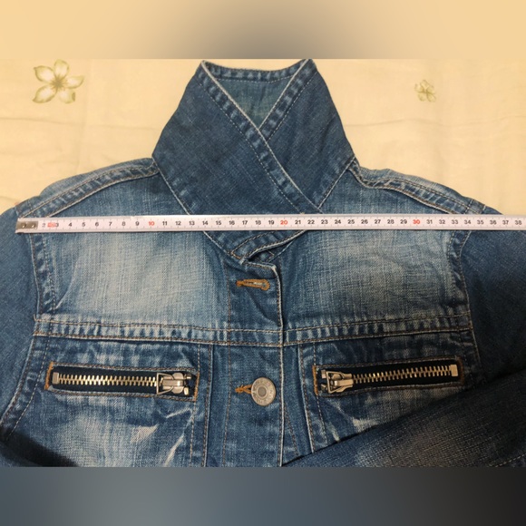 Jeans top - cropped style - Picture 7 of 8